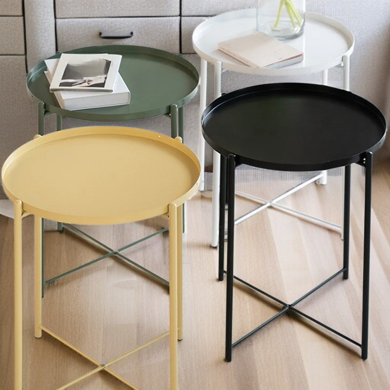 현대적인 디자인의 미니멀 원탁