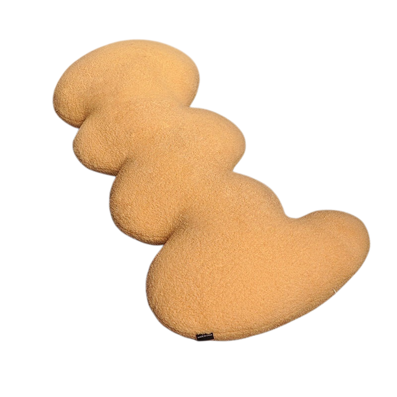 Cloud-shaped sandwich pillow