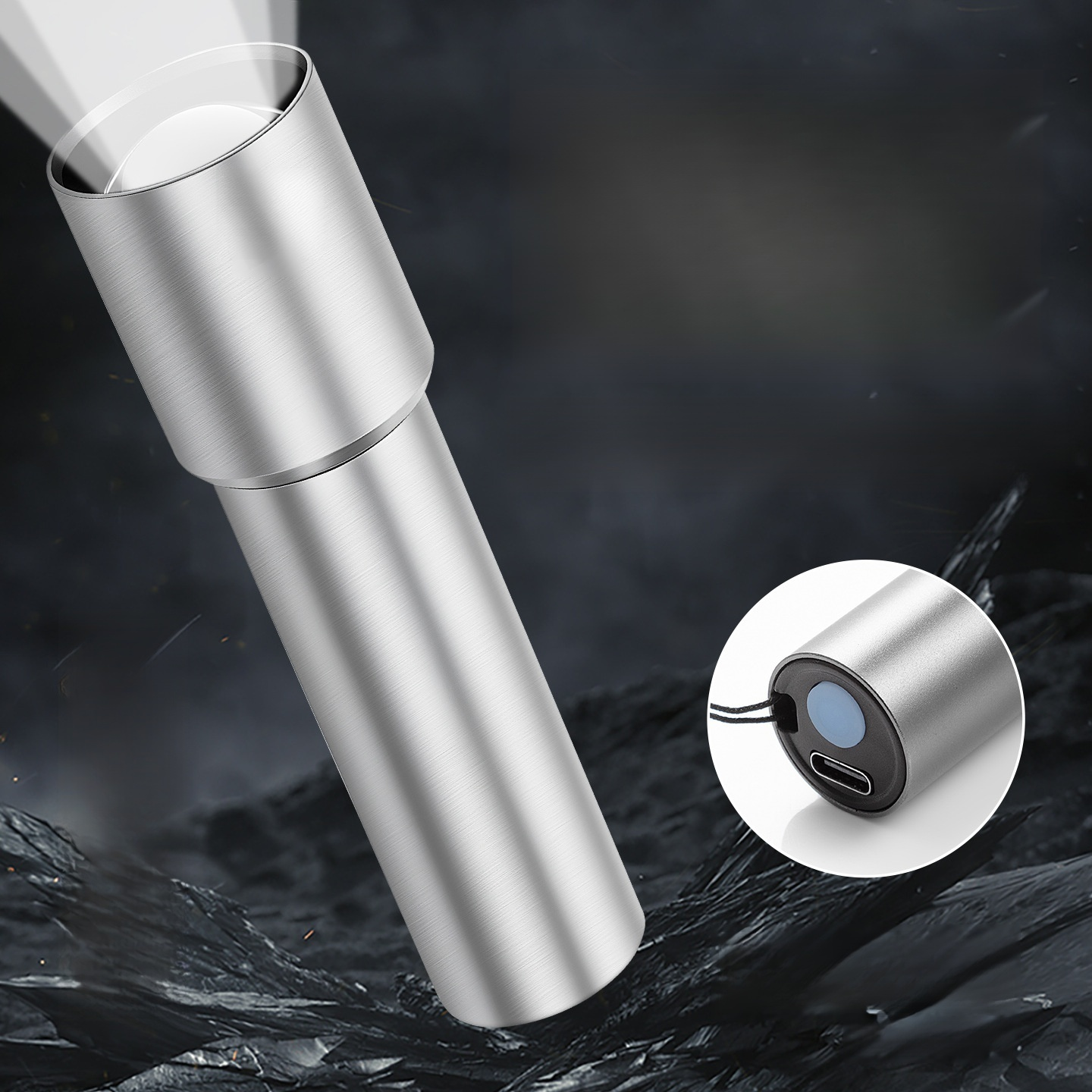 Rechargeable Portable Flashlight