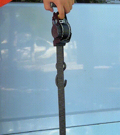 自動巻取り式 ラチェットベルト