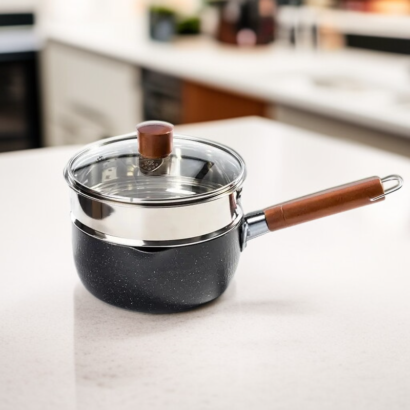 기숙사 일본식 스노우팬 인덕션 아기 이유식 붙지 않는 냄비 맥반석 컬러 라면팬 후라이팬