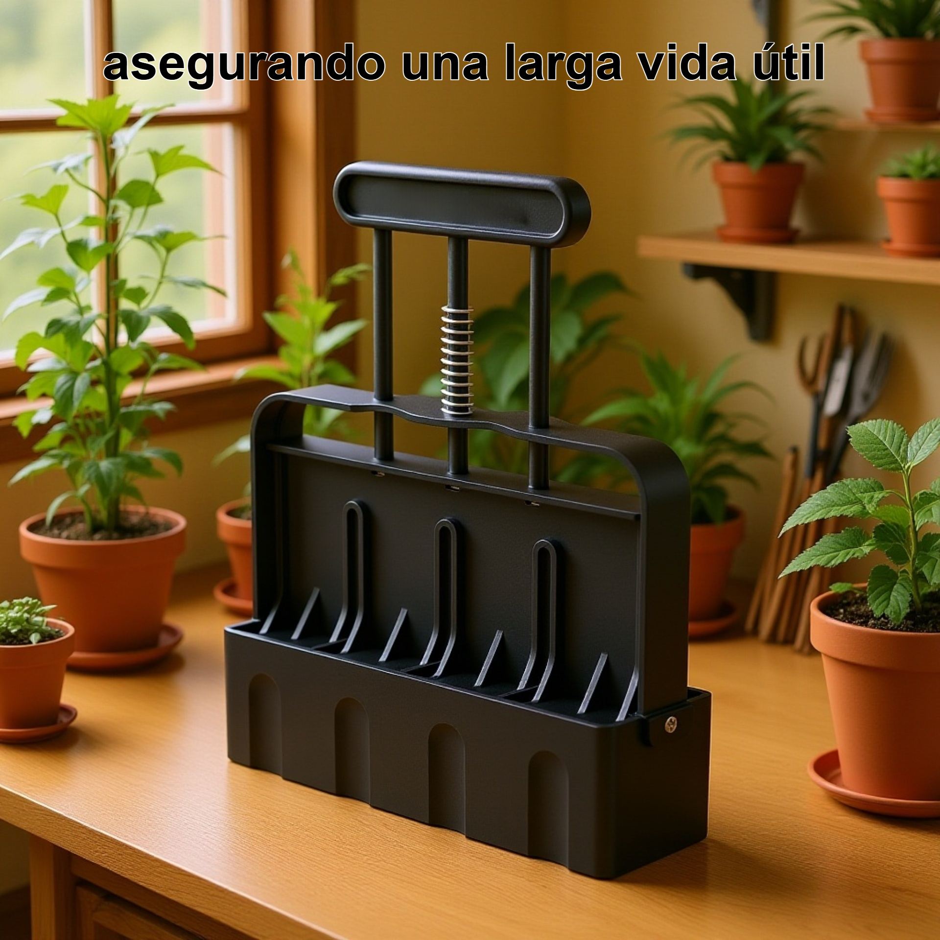 Kit completo de herramientas para sembrar en el jardín