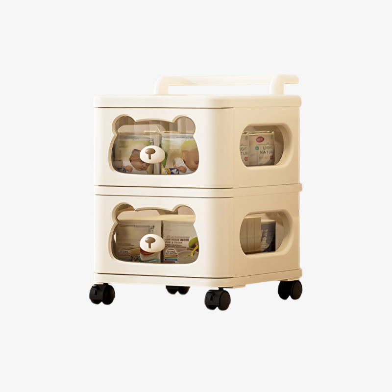 Children's Multi-Layer Storage Cabinet Household Multifunctional Living Room Organizer