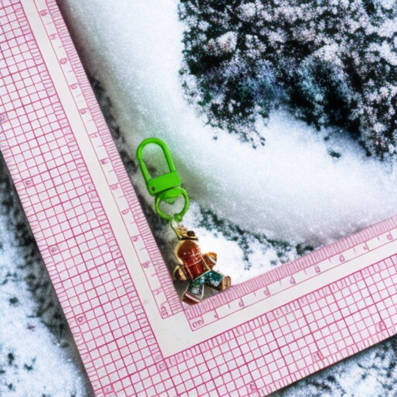 かわいいサンタクロースのキーホルダー詳細