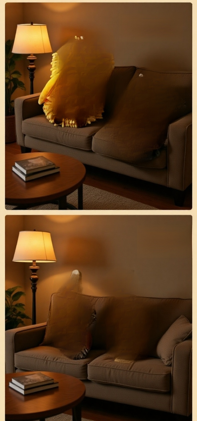 다양한 색상의 올빼미 셰닐 핸드 타월 모음