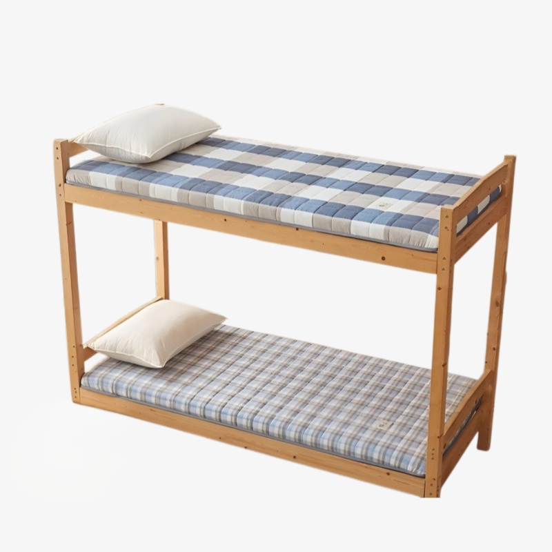Dormitorio individual colchón de algodón suave funda de colchón tatami cama colchón sabana