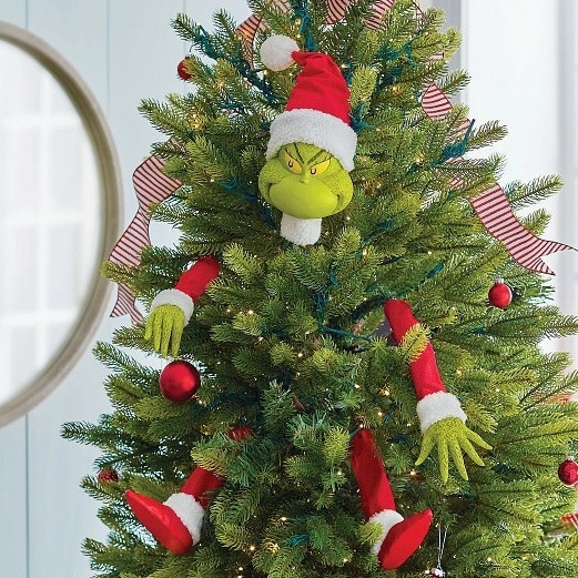 Adorno colgante Grinch para árbol de Navidad