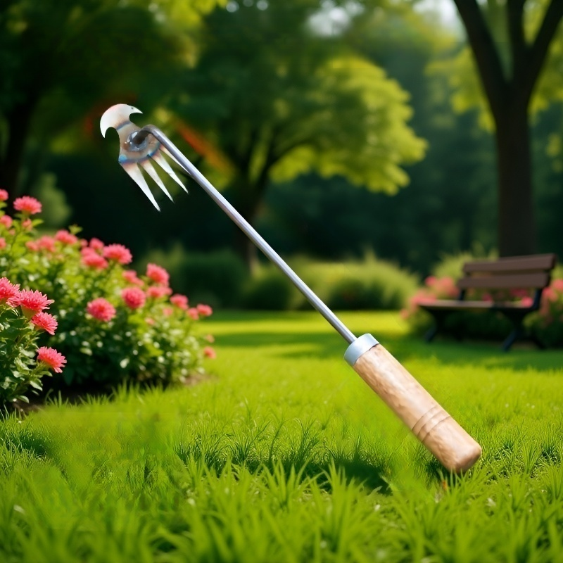 除草ツールの持ちやすいグリップ部分