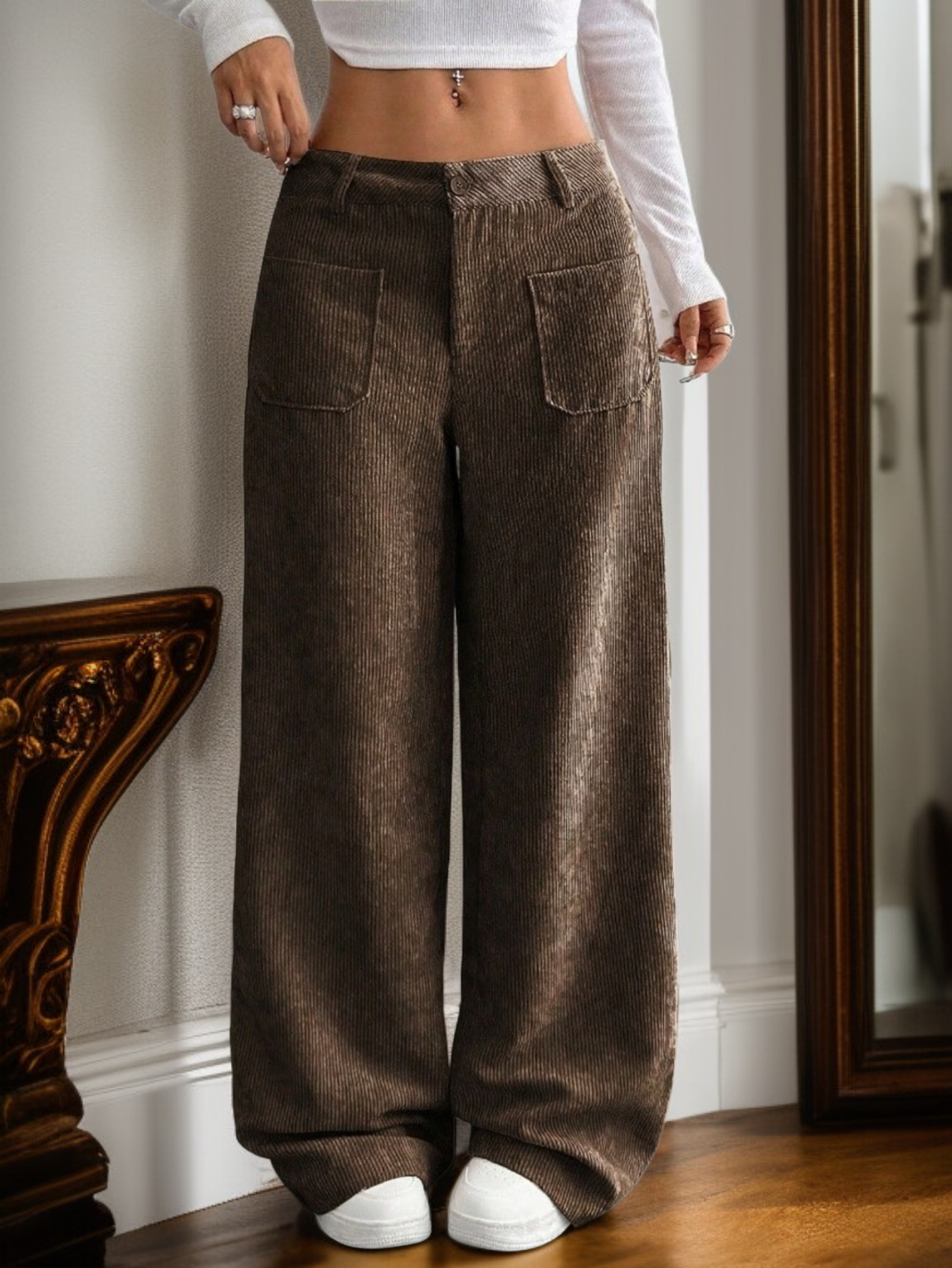 春夏におすすめのワイドパンツコーデ