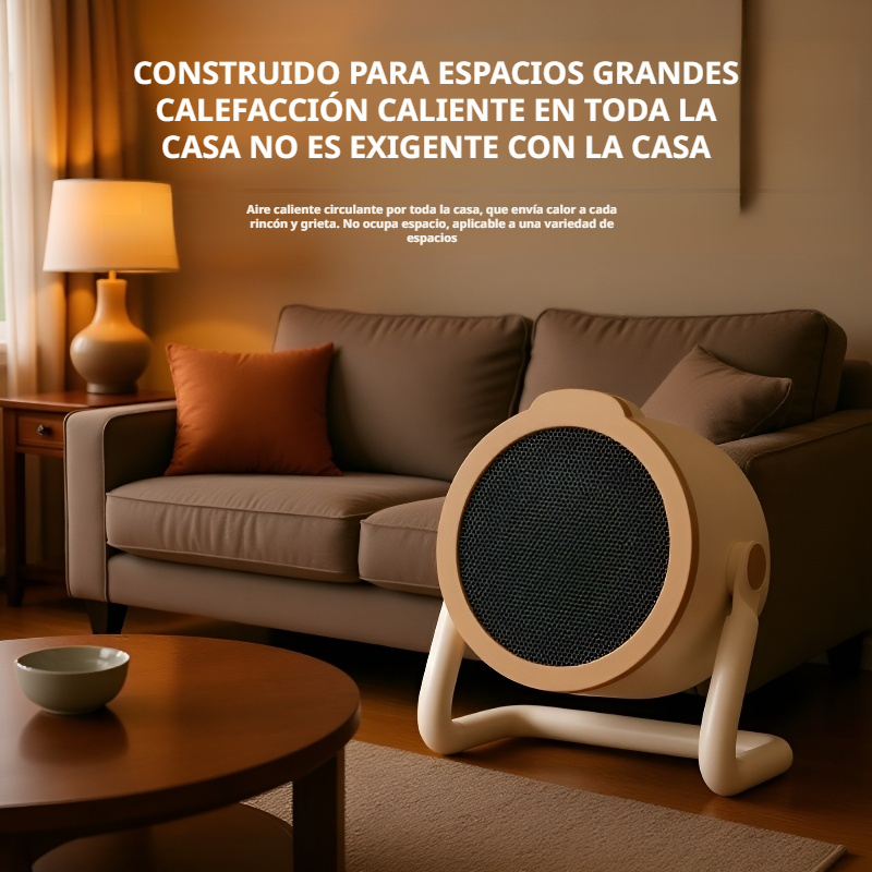 Calefactor portátil de escritorio, calentador vertical para pies, estufa eléctrica para dormitorio