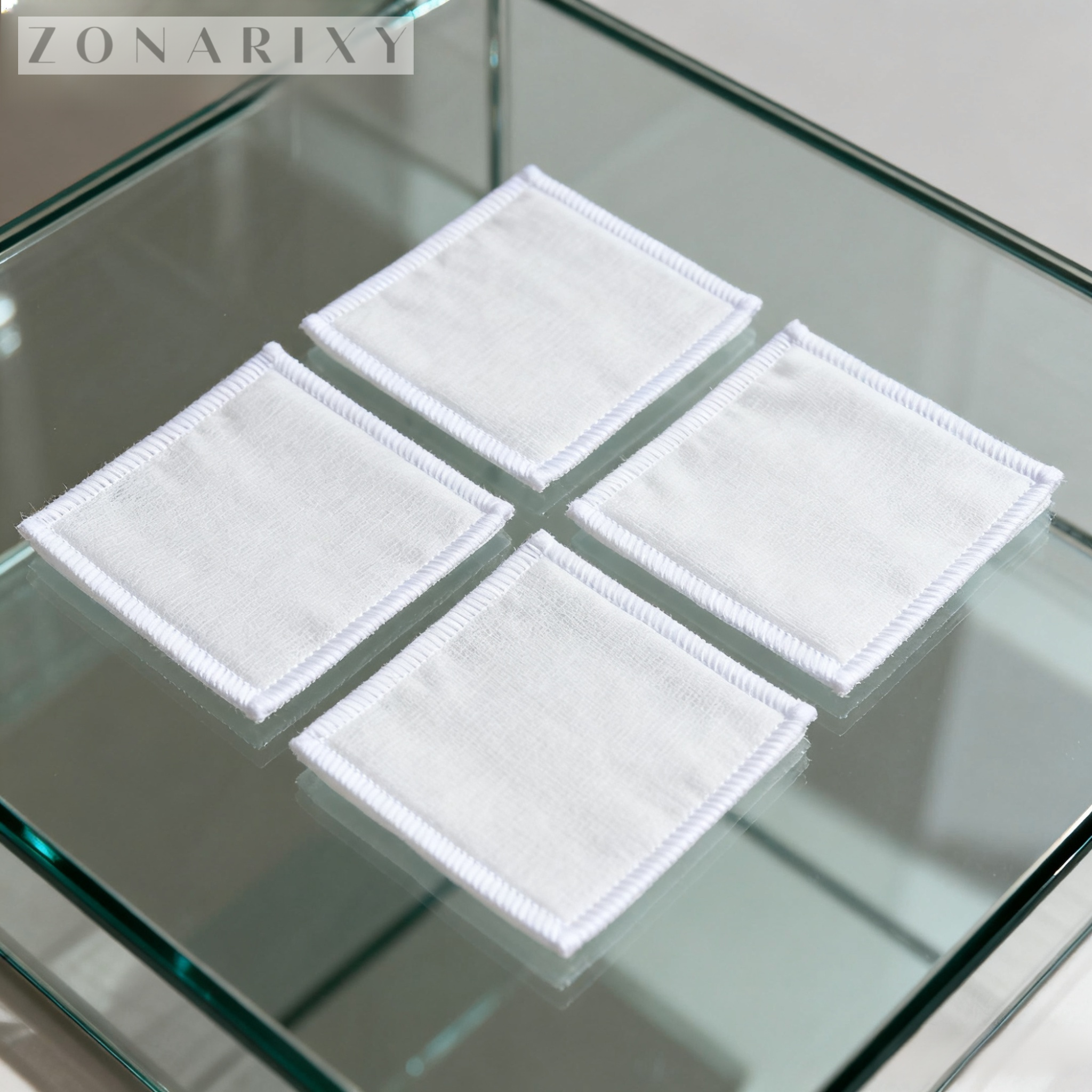 สำลีเช็ดเครื่องสำอางสำหรับใบหน้า (แพ็ค 5 ชิ้น)