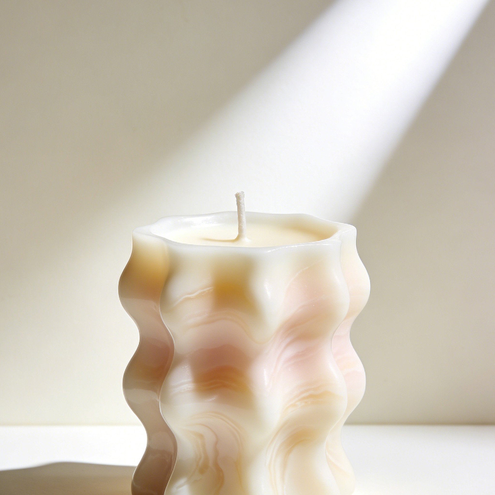 Scented Candles Pack of 10 with colorful designs