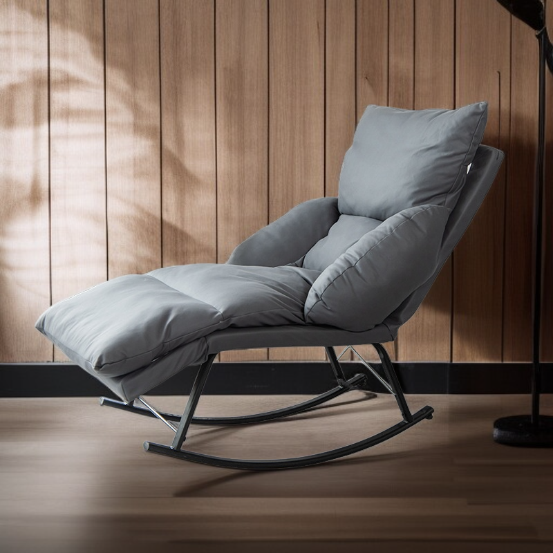 등받이를 젖히거나 앉을 수 있는 가정용 소파 의자