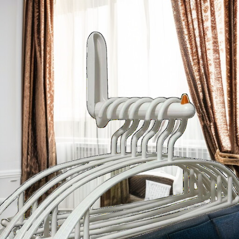 Multi-Functional Balcony Wall-Mounted Clothes Rack