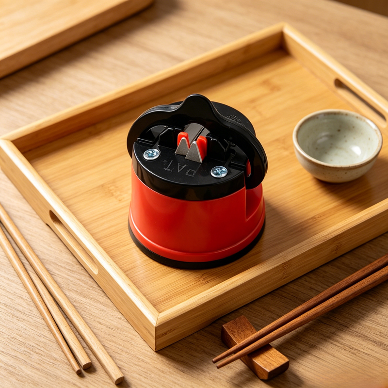 携帯用家庭用タングステン鋼手動包丁研ぎ器