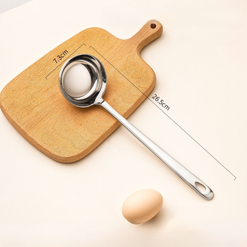 Stainless steel soup spoon