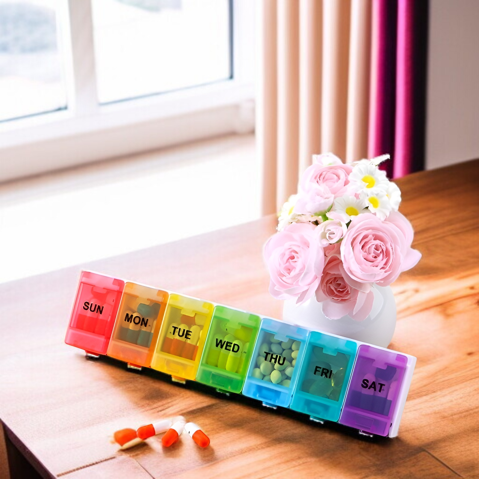 押圧式7コママガジン