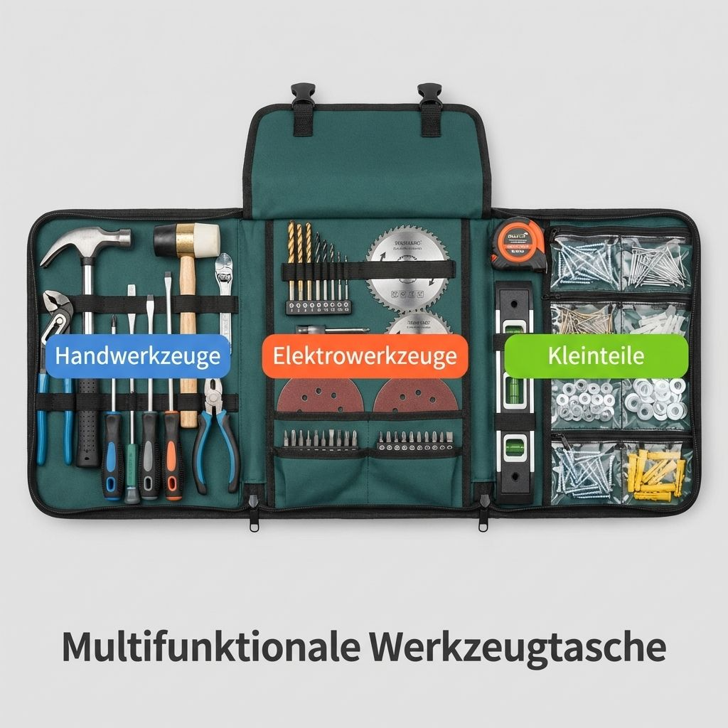 Elektro- und Holzbearbeitungswerkzeugsatz