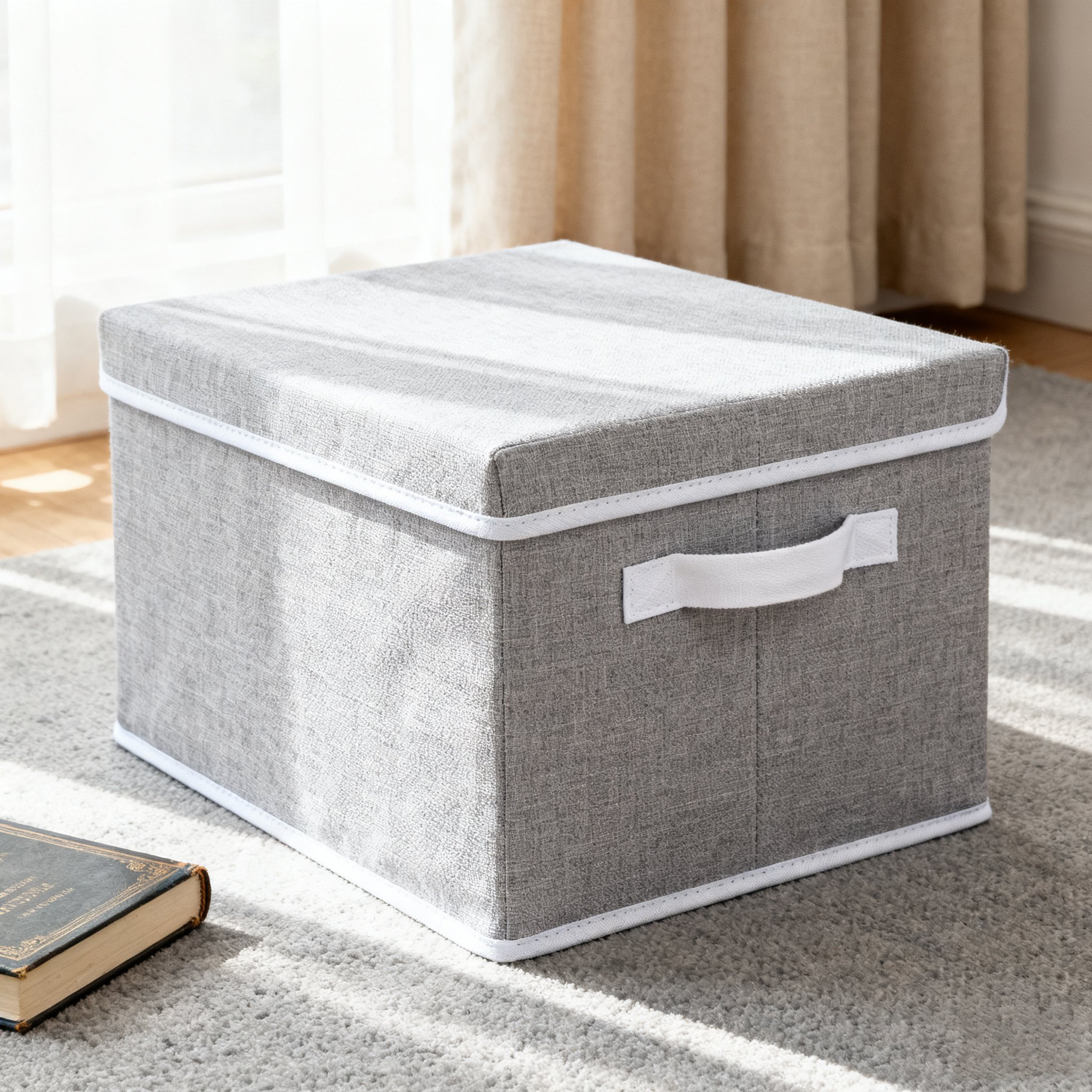 실내 인테리어에 어울리는 패브릭 수납함