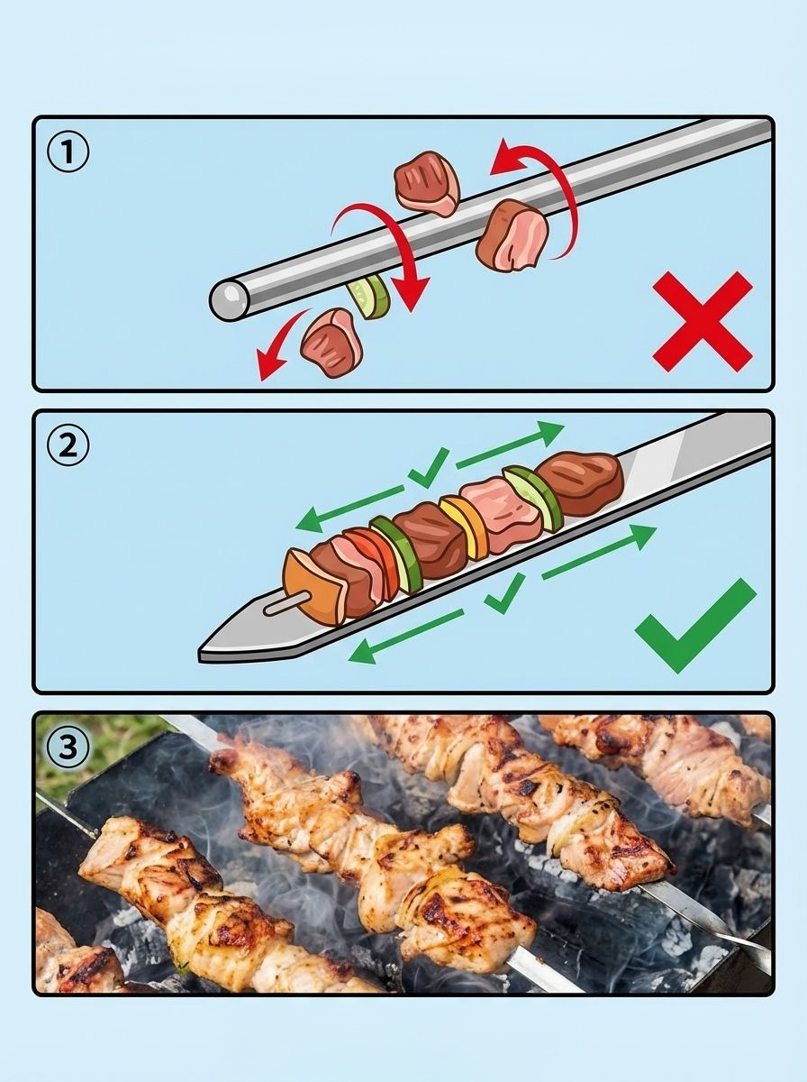 燒烤簽筒輕鬆清潔不生鏽