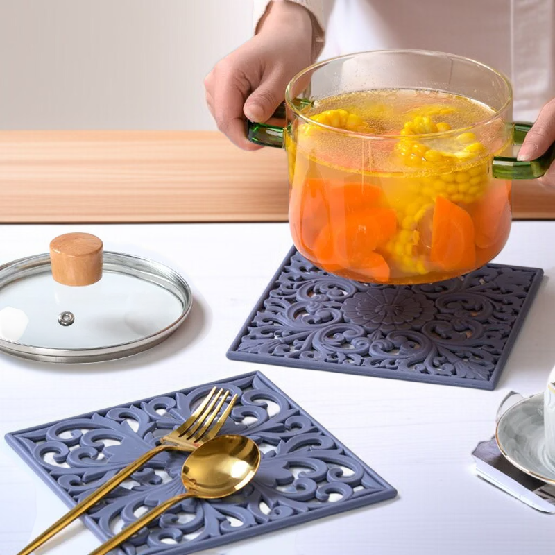 正方形厚透かし型防熱断熱マット