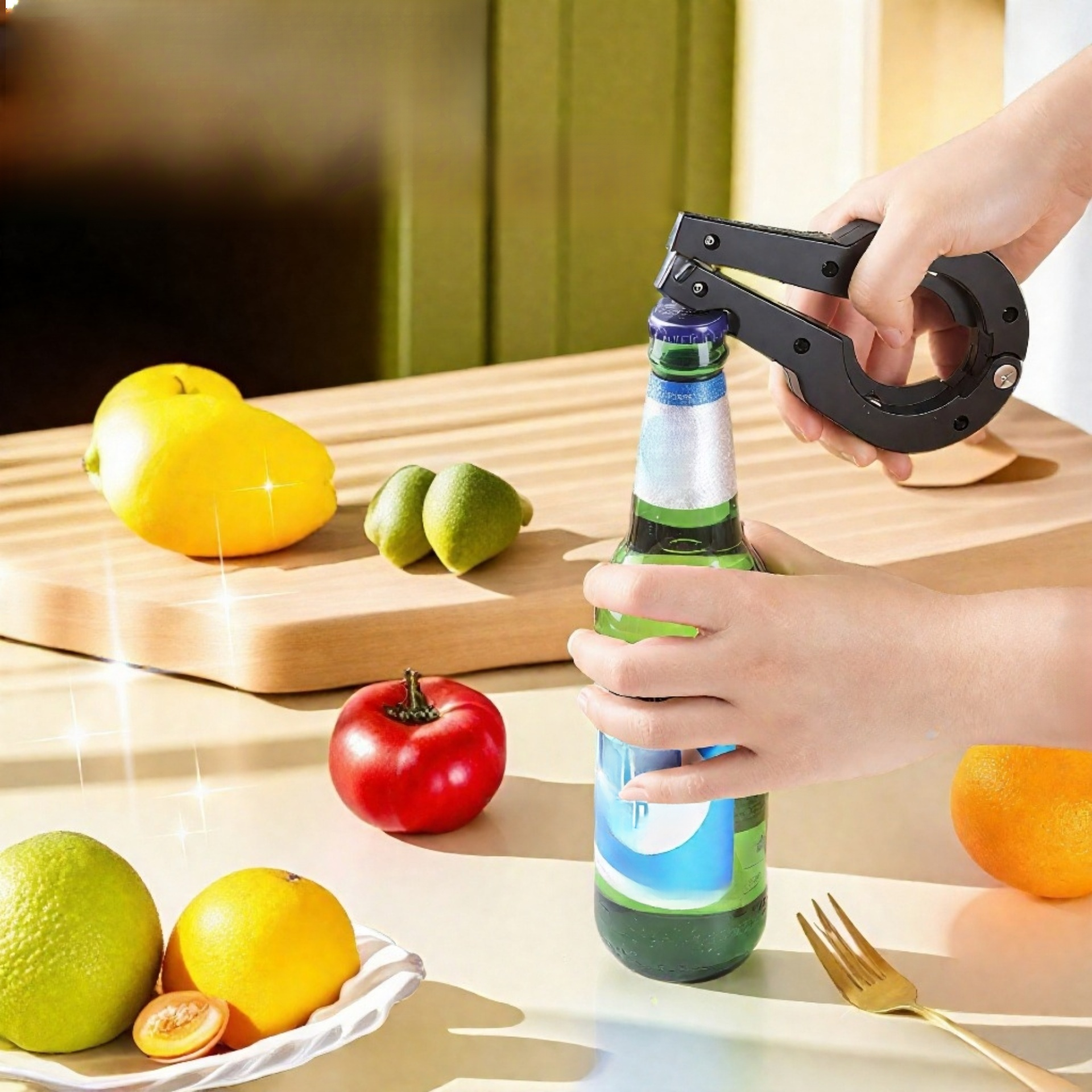 Abrelatas multifuncional mejorado