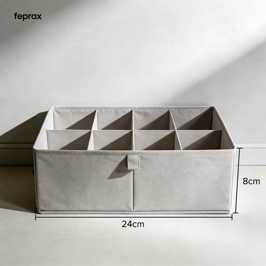 Cestas de almacenamiento apiladas para ahorrar espacio