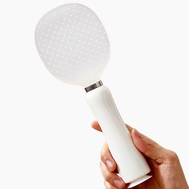 주방 스탠드형 오뚜기 주걱 알갱이 반찬 세척 용이 자석 주걱 밥 도구