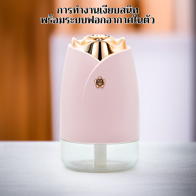 เครื่องเพิ่มความชื้นแบบเงียบพร้อมฟอกอากาศ