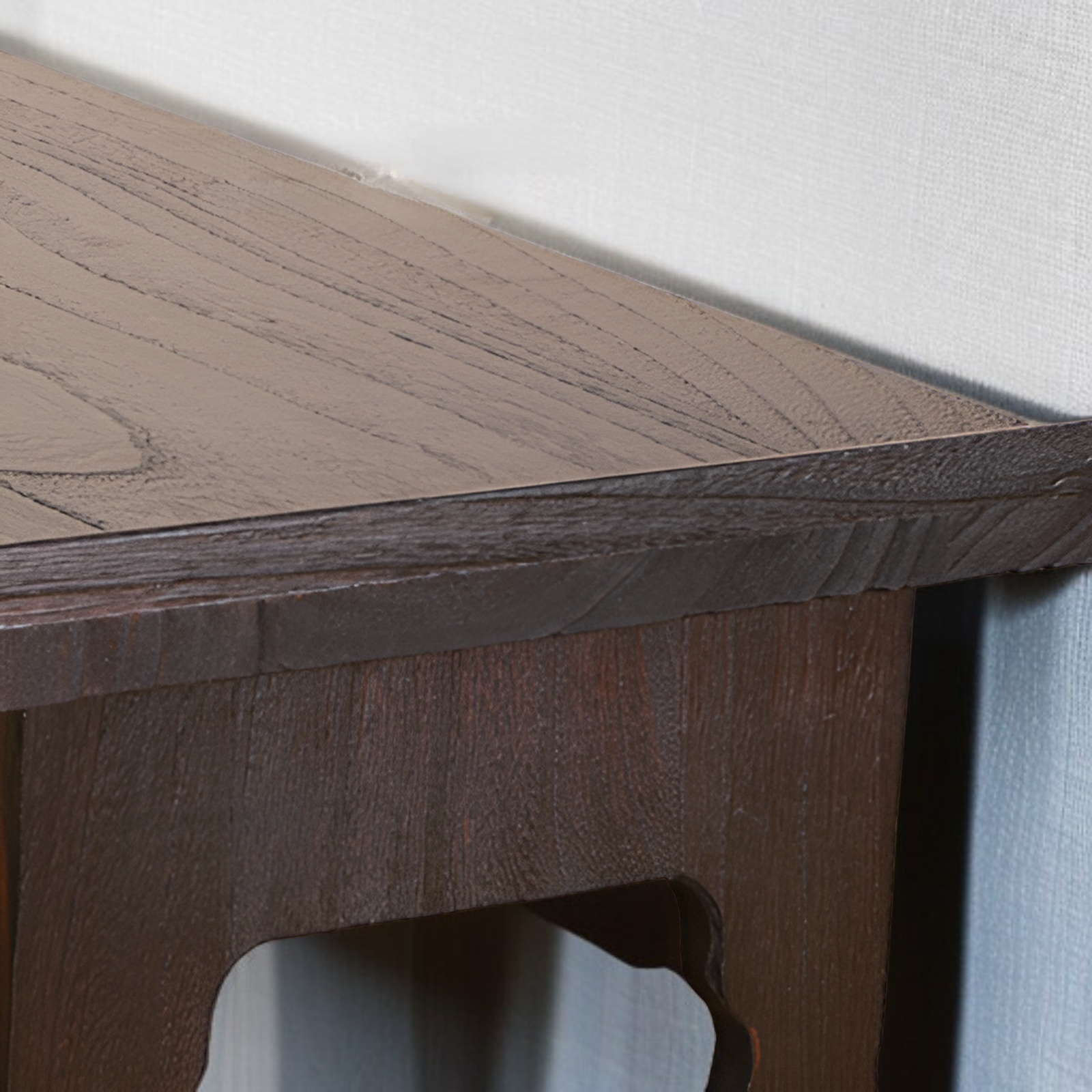 Mesa baja plegable de madera maciza para el hogar