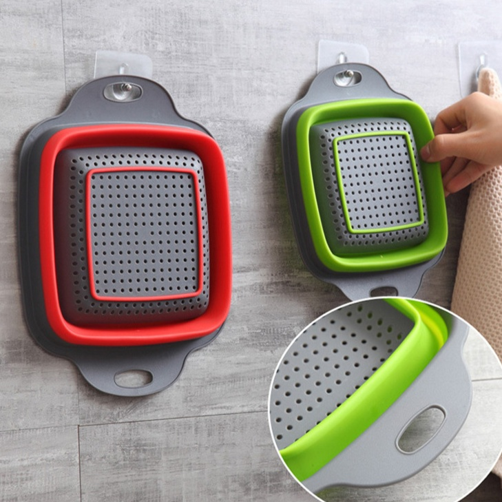 折りたたみ式排水バスケット