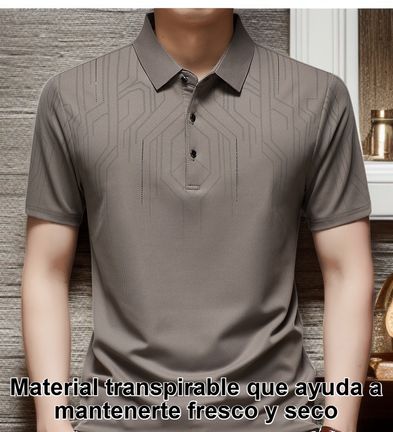 Camiseta casual para hombre combinada con jeans