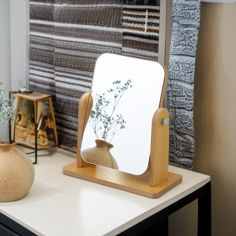 회전식 데스크탑 화장 거울