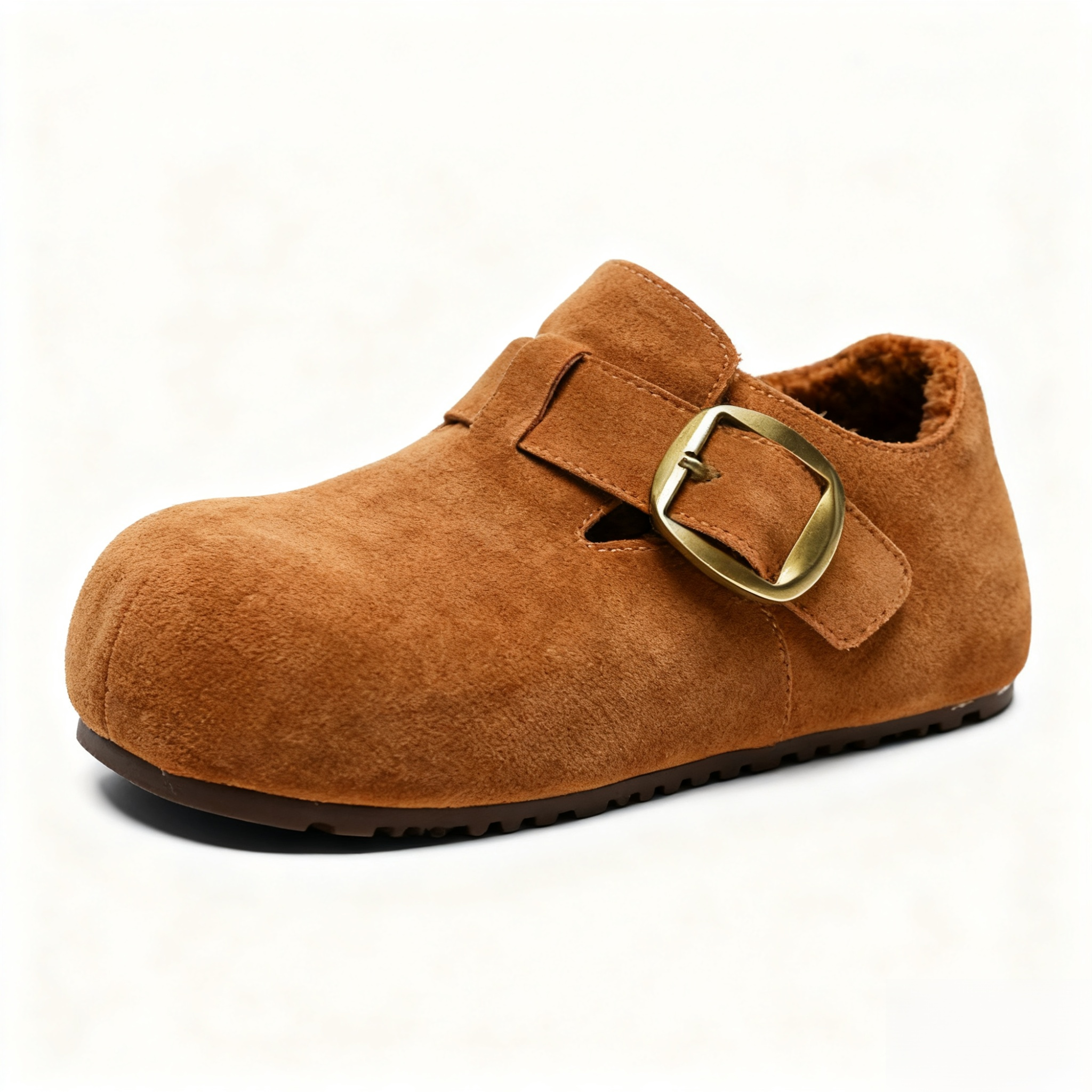 本革プラットフォームウェッジビルケンシュトック全体画像