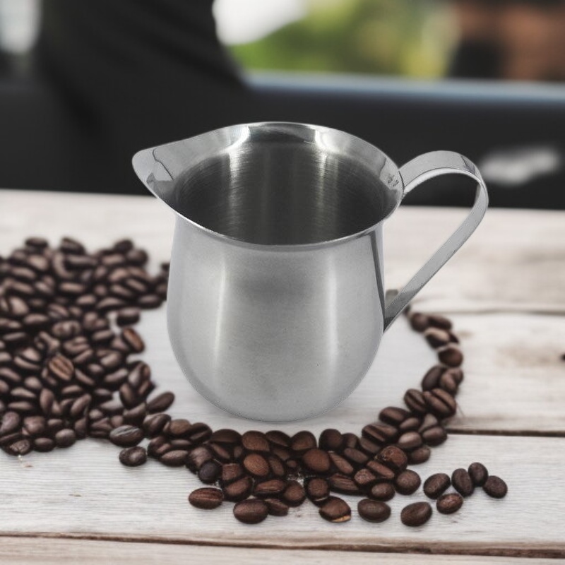 Edelstahl Kaffee Pull Milchblase Becher