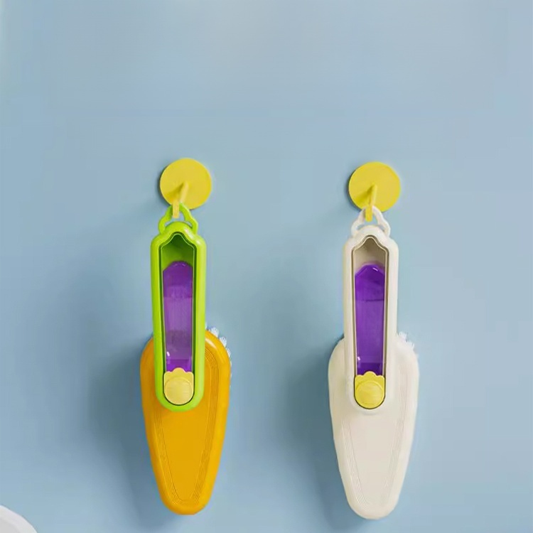 แปรงขัดรองเท้าแบบหมุนได้