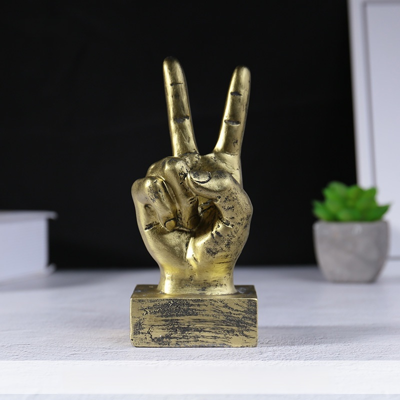 Fingerornamente aus Kunstharz