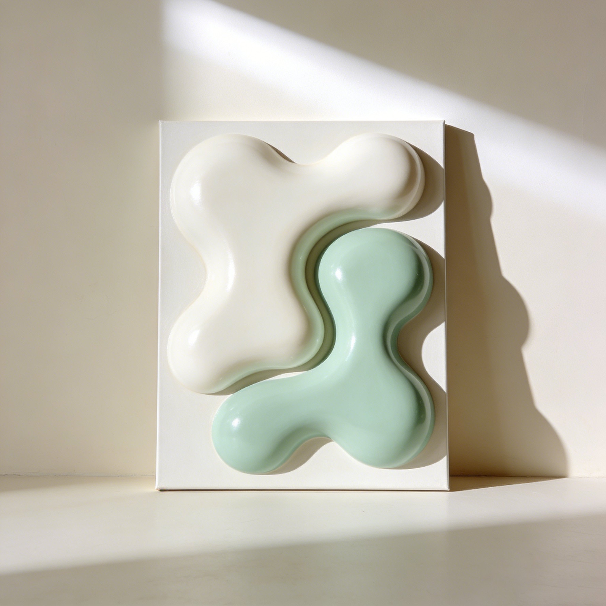 モダンシンプルリビングルームアート