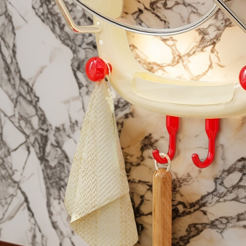 雙層設計鍋蓋架大容量收納