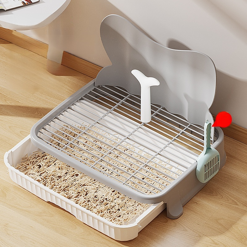 반려동물 소형견 배변판 모래변기