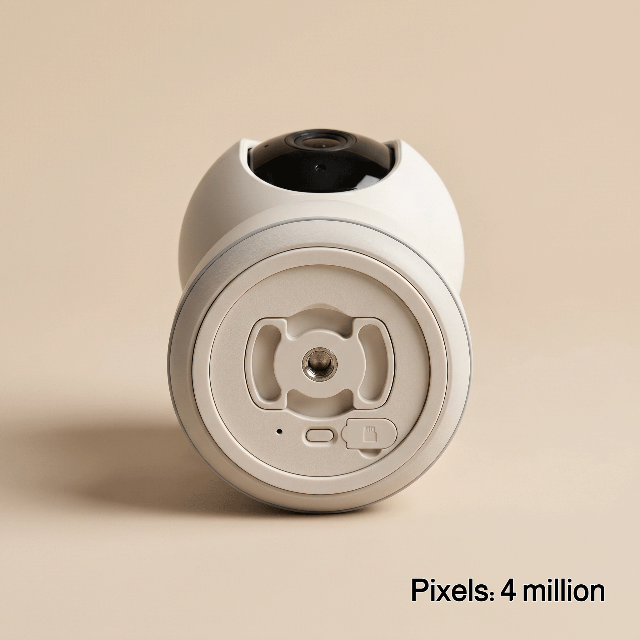 360-degree panoramic surveillance camera front view