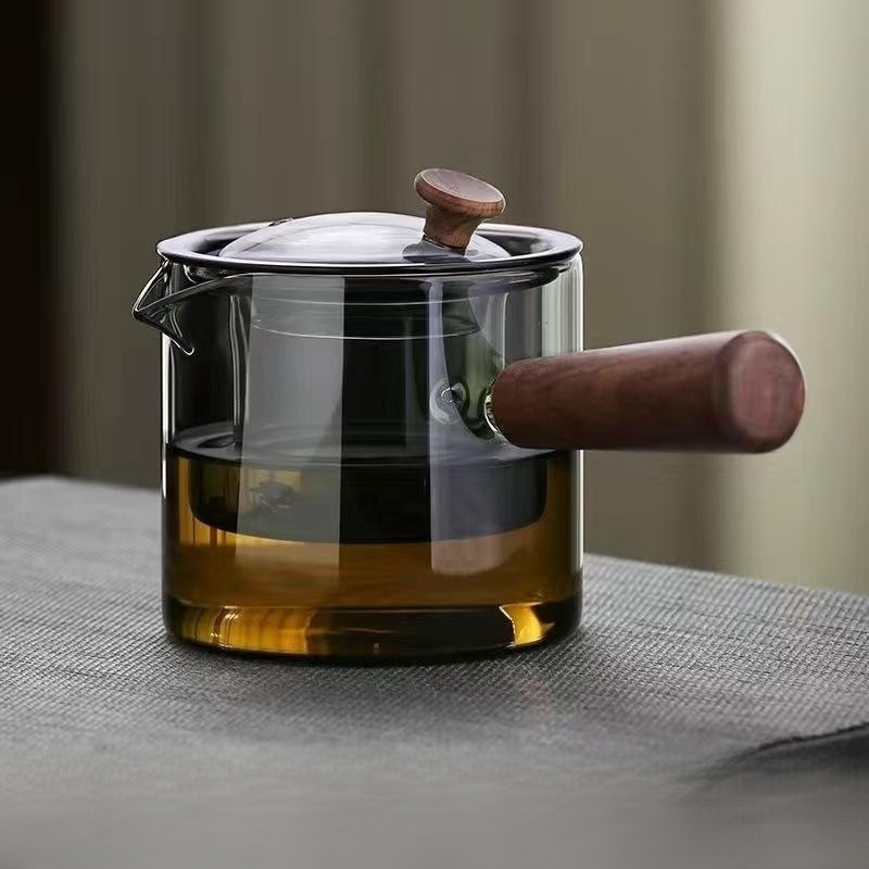 家用單壺沸水玻璃茶具
