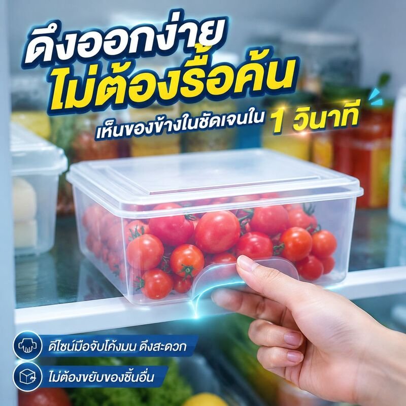 กล่องข้าวสำหรับแช่แข็งและแช่เย็น 10 ชิ้น สีเขียว เบอร์ 3 ยี่ห้อซิลิคุก