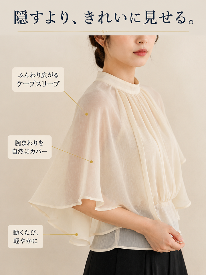 NEW！気質薄手シフォンブラウス レディース 夏新作