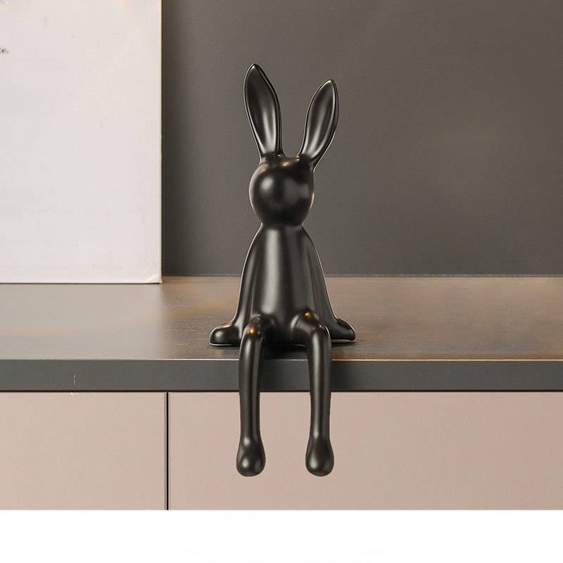 Healing Rabbit Ceramic Ornament