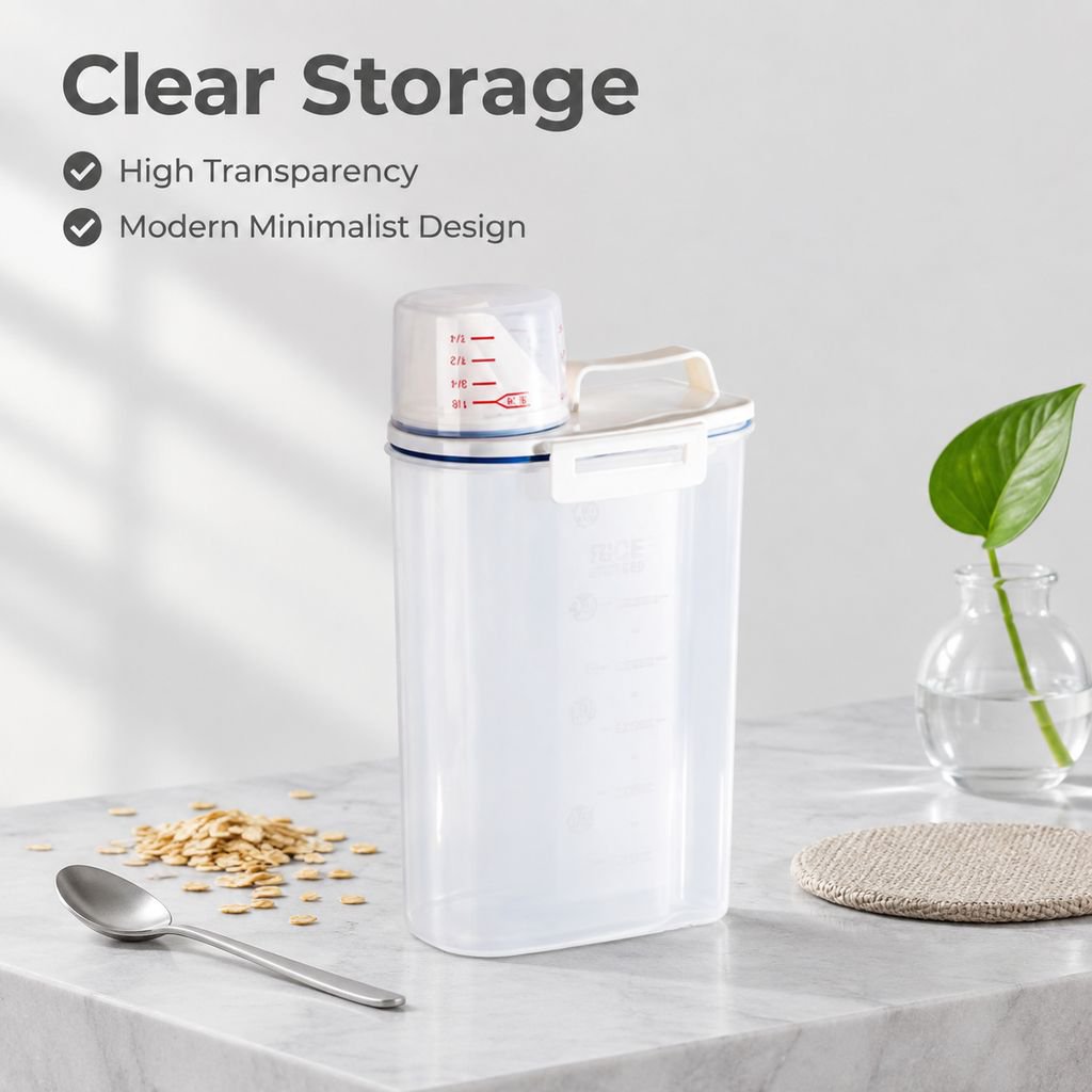 Large Airtight Cereal Storage Container