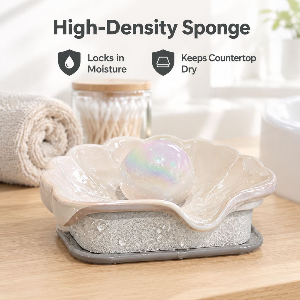 Soap Dish Bathroom Drainable Soap Holder