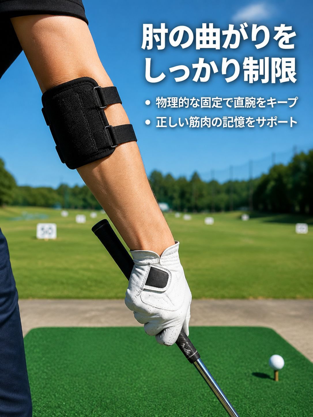 ゴルフスイング姿勢トレーニングベルト