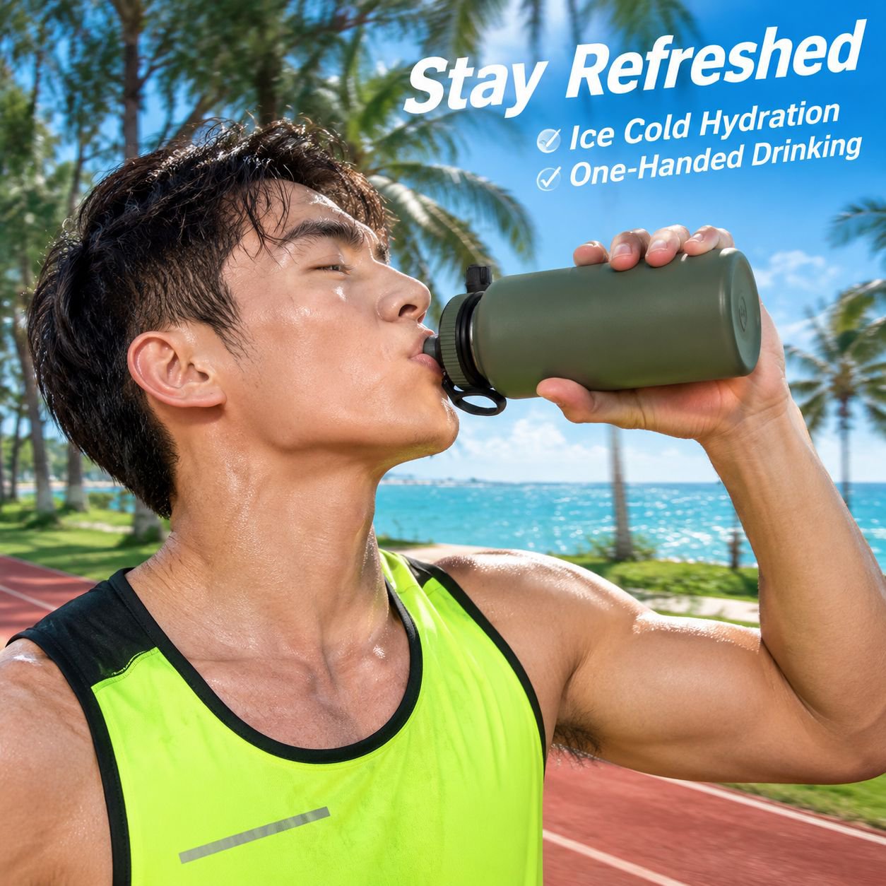Portable Vacuum Flask Cup for Outdoor Sports and Travel