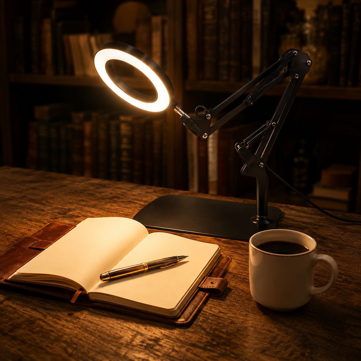 Lampe de lecture pliante idéale pour l’étude
